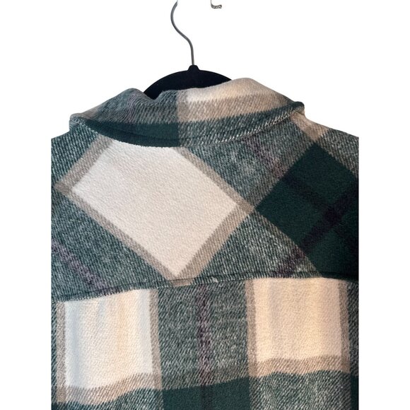 2/$30 Zaful Medium Womens Plaid Button-Up Jacket - Picture 8 of 13